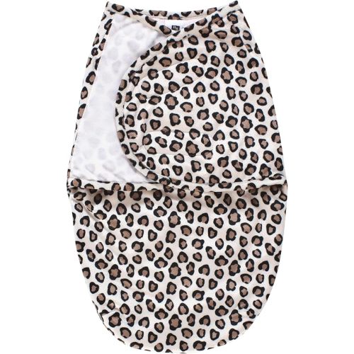 Hudson Baby Unisex Baby Swaddle Wrap, Leopard, 0-3 Months