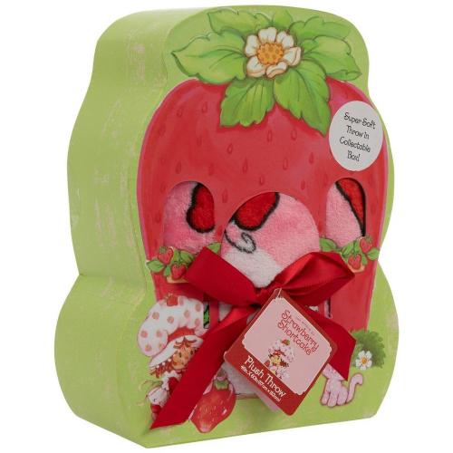 Strawberry Shortcake Throw Blanket In Collectible Box