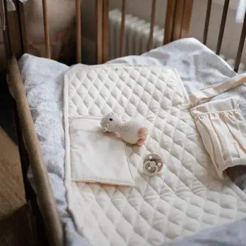 Portable Changing Pad in Ivory | Over The Moon