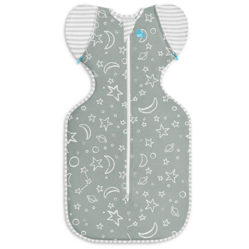 Swaddle Up™ Transition Bag 1.0 TOG Viscose from Bamboo Olive Stars & Moon