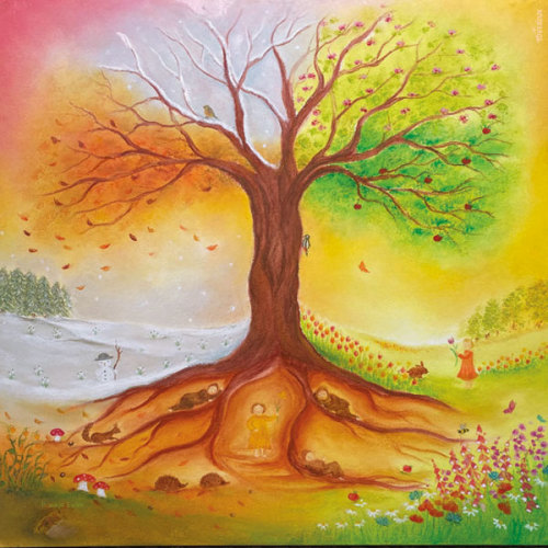 Toverlux silhouette - Baukje Exler - Tree of Seasons