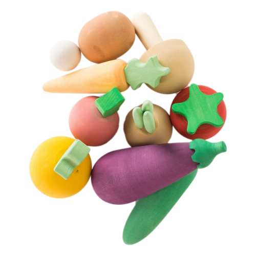 Wooden Vegetables Toy Set