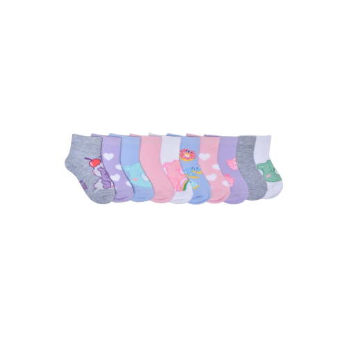 Character Toddler Ankle Socks, 10-Pack, Sizes 12M-5T