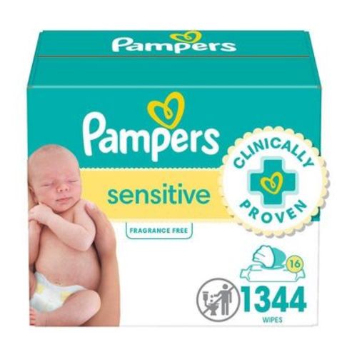 Pampers Sensitive Baby Wipes - 168ct