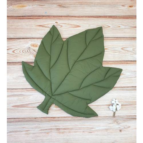 MAPLE Leaf Montessori, leaf play mat , floor play mat cotton mat , baby room nursery , leaf nursery mat , floor baby mat tommy time mat