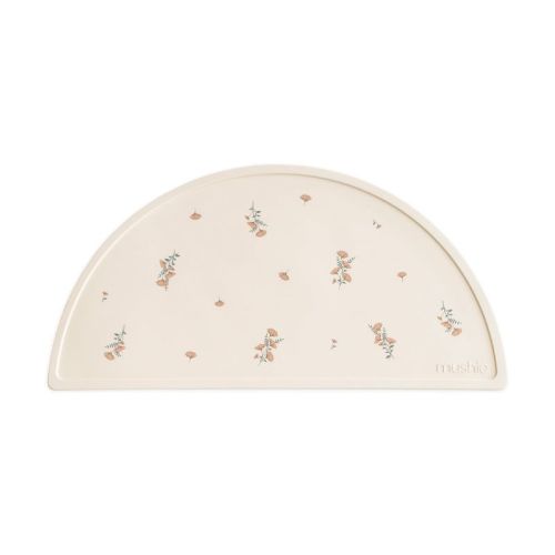 Silicone Placemat Pink Flowers One Size