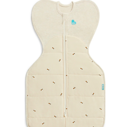 Swaddle Up™ 2.5 TOG Cotton Oatmeal Bees
