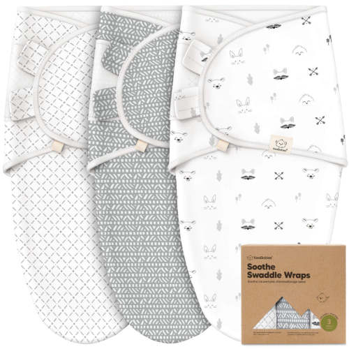3-Pack Soothe Swaddle Wraps