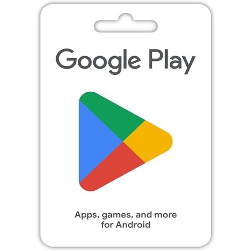 Google Play gift card - give the gift of games, apps and more (US Only)