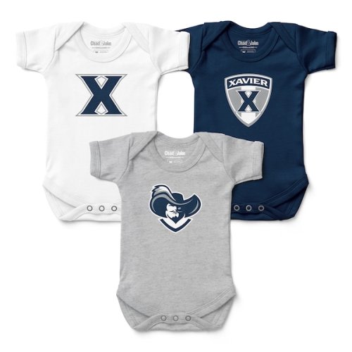 Newborn & Infant Chad & Jake Xavier Musketeers 3-Pack Bodysuit Set
