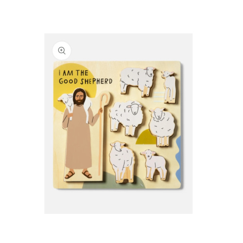 Good Shepherd Wooden Puzzle – Be A Heart