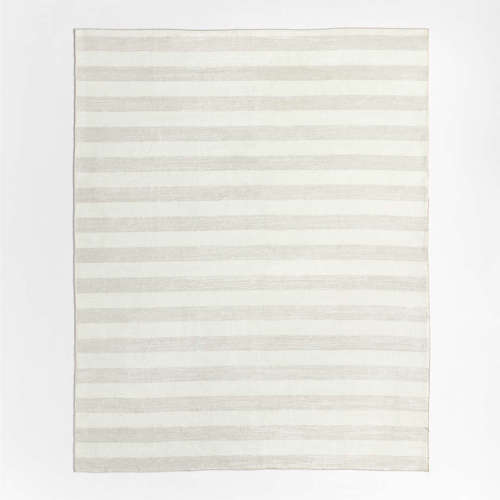 Casey Striped Washable Area Rug 5'x8'