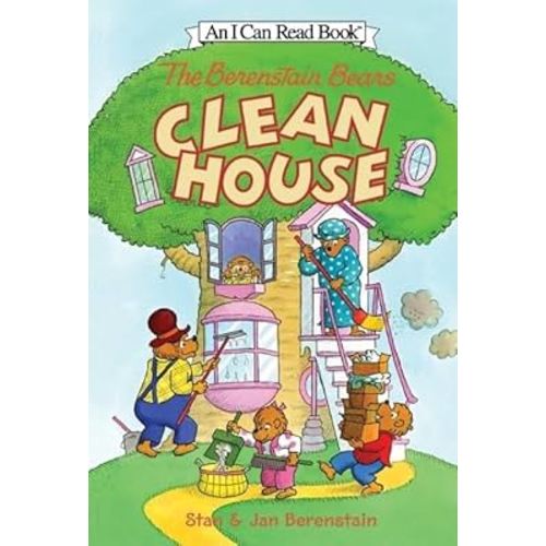 The Berenstain Bears Clean House (I Can Read Level 1)