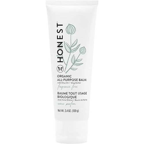 The Honest Company Organic All Purpose Balm, 3.4 oz | Gentle for Baby, Soothes + Moisturizes