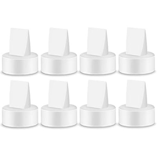 Maymom 8 Count Duckbill Valves Compatible with Spectra S1 Spectra S2 Spectra 9 Plus. Not Original Spectra Pump Parts Replace Spectra Duckbill Valve Not Original Spectra S2 Accessories (8 ct White)