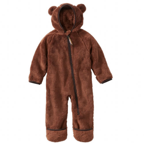 Infants' L.L.Bean Hi-Pile Fleece Bunting - Dark Barley - 3-6 months