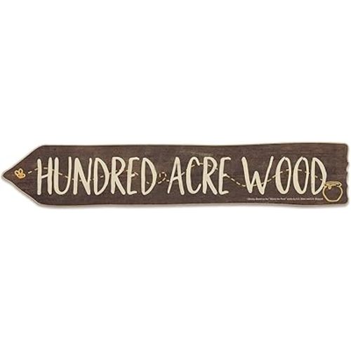 Disney Winnie the Pooh Hundred Acre Wood Arrow Wall Decor - Cute Winnie the Pooh Decoration