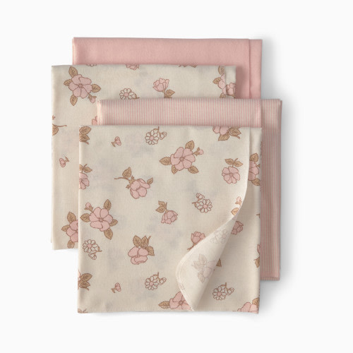 Carter's 4-Pack Floral Receiving Blankets - Floral