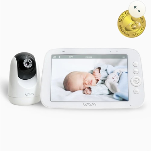 VAVA 1080P 8“ Video Baby Monitor: Big Screen, Clear Vision