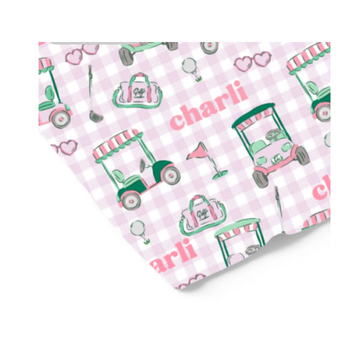 Birdie Babes Personalized Kids Blanket | Pink