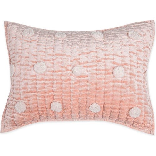 CRANE BABY Parker Quilted Velvet Accent Pillow