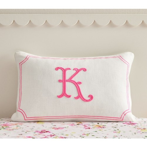 Monique Lhuillier Personalized Pillow Cover | Pottery Barn Kids