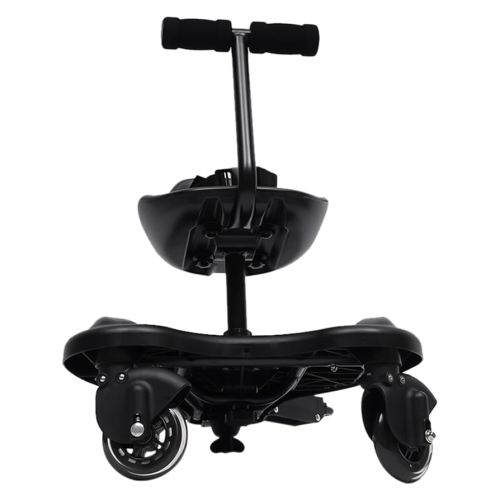 Universal Stroller Board,Stroller Attachment for Toddler to Ride,Sit and Stand Stroller,Children Standing Board,Holds Children Up to 55 LBs Stroller Standing Board (Black)