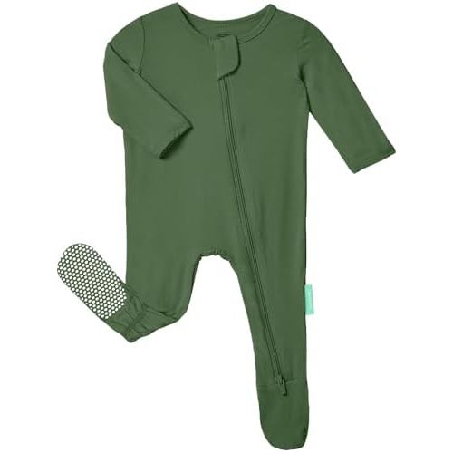 PurComfy Baby Zipper Footie Pajamas