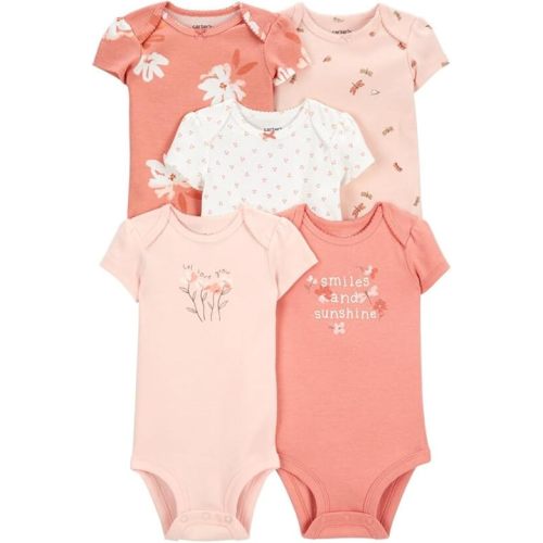 Carter's baby-girls Multi-pk Bodysuits 126g330