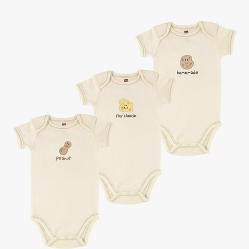 Touched by Nature Unisex Baby Organic Cotton Bodysuits