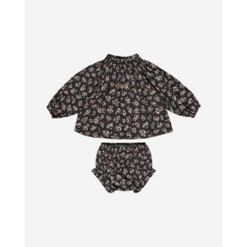 Quincy Set || Dark Floral
