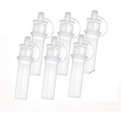 Haakaa Silicone Colostrum Collectors Set with Clear PP Storage Case 4 ml, 6 PK