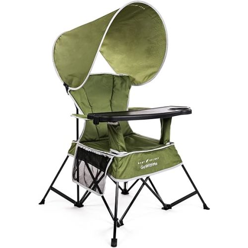 Baby Delight Go with Me Grand Deluxe Portable Chair | for Kids | Indoor and Outdoor | Moss Bud Green