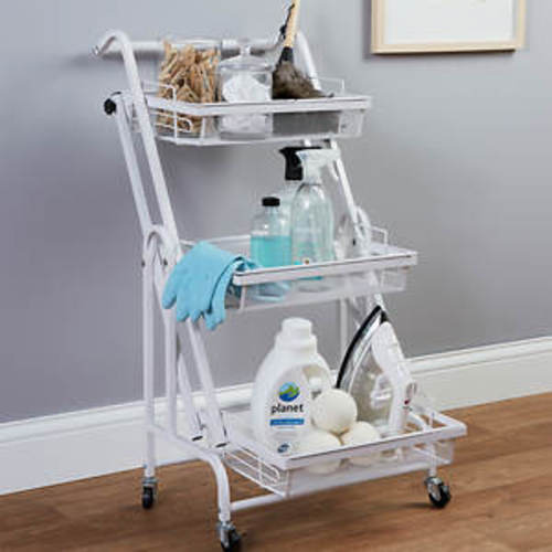 180&#176; Rotation Rolling Cart