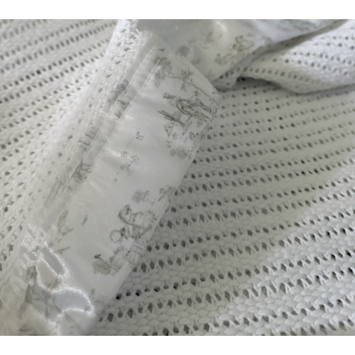 Cellular Baby Blanket - Western Toile