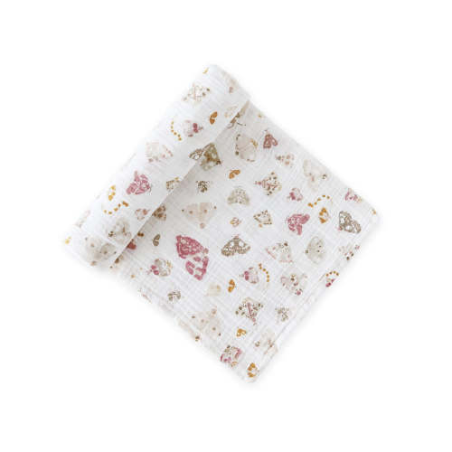 Organic Cotton Muslin Swaddle - Daydreamer