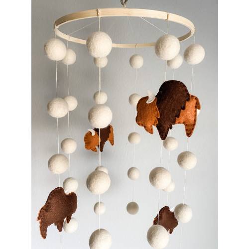 CUSTOM Buffalo Mobile — up to 4 colors *please read item description prior to ordering*
