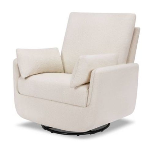 Davinci Juno Swivel Glider - ivory boucle