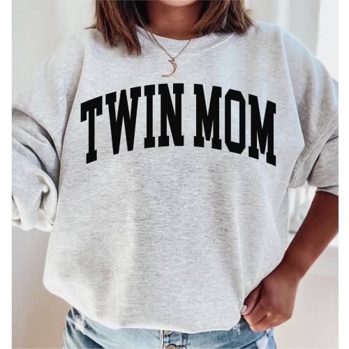 Twin Mom Sweatshirt Twin Mama Sweatshirt Baby Shower Gift New Mom Gift Gift For Mom First Time Twin Mama Crewneck, Mama sweatshirt