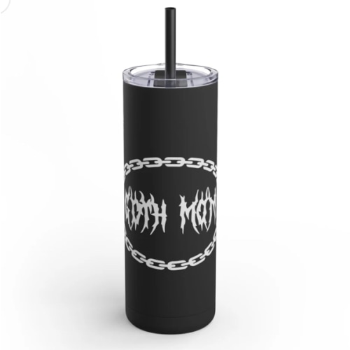 Chained Goth Mom Doom Insulated Tumbler – Witching Hour Baby