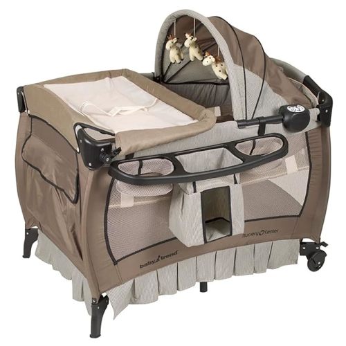 Baby Trend Deluxe Nursery Center® Playard, Havenwood