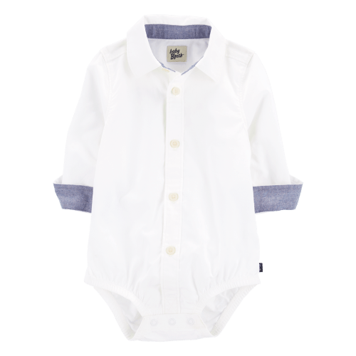 Baby Button-Front Bodysuit - OshKosh | Carter's