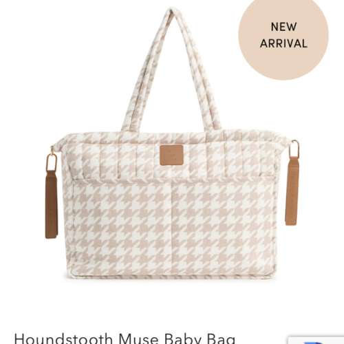 Houndstooth Muse Baby Bag - Muse Edition