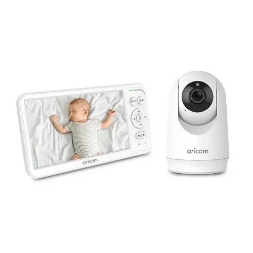 Oricom SC640 6″ Video Baby Monitor with LCD Display and Motorised Pan Tilt Zoom | Baby Bunting AU