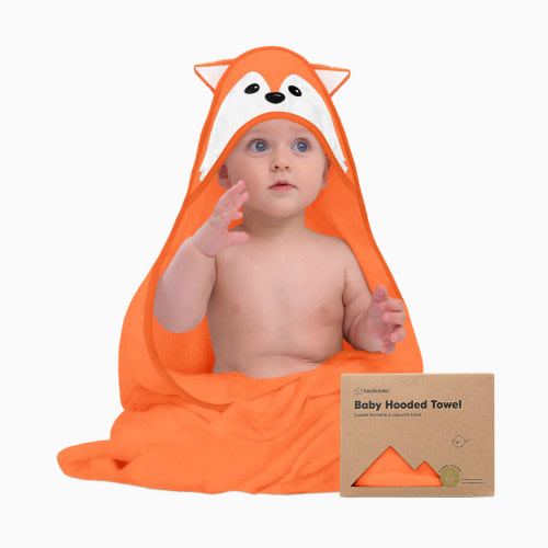 Cuddle Bamboo Viscose Hooded Towel - Fox