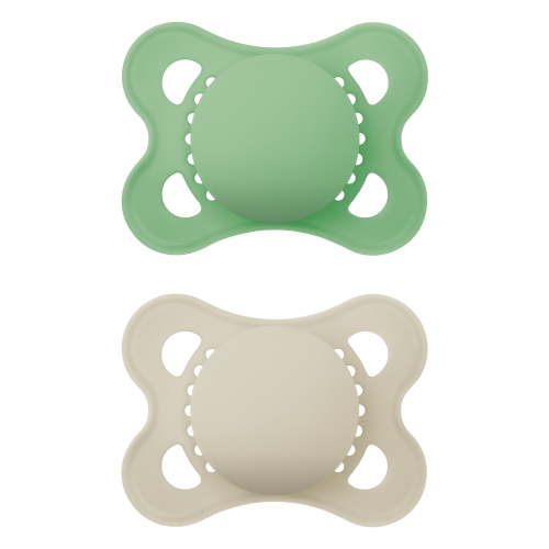 MAM Original Matte Pacifier, 0-6 Months, 2 Pack