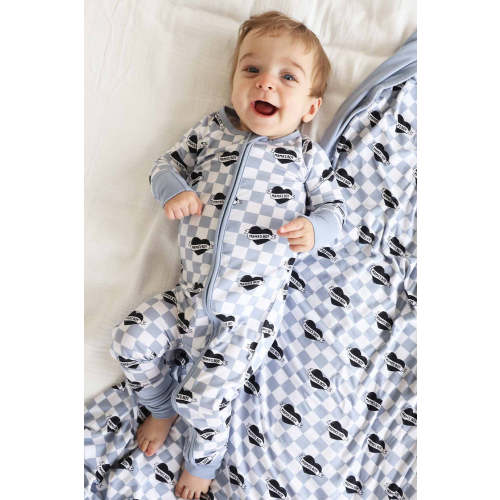 Caden Lane | Mama's Boy Convertible Zip Romper