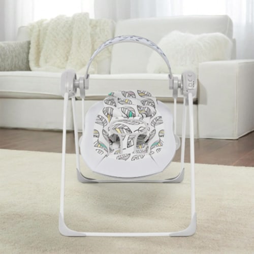 Baby Swing,Portable Baby Swing,Baby Swing Indoor/Outdoor, Foldable, Adjustable, Timer, Baby Swing Suitable For 0-6 Months Baby, 6-20 Pounds Indoor/Outdoor Use Halloween Christmas