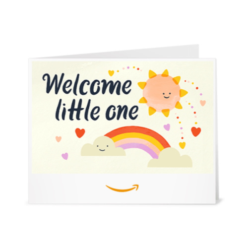 Amazon.com: Amazon Gift Card - Print - Welcome Rainbow: Gift Cards