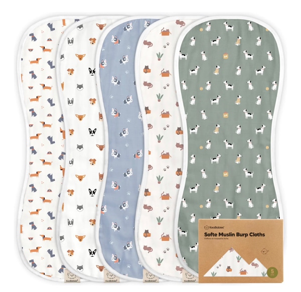 Softe Muslin Baby Burp Cloth